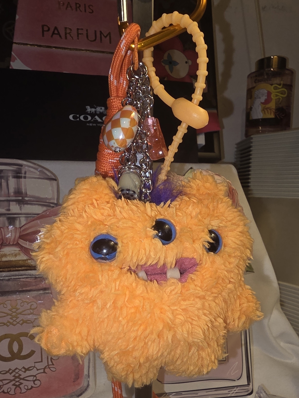 Fuggler Orange Keychain Bag Charm - Picture 7 of 9